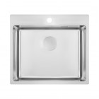 Deante Olfato zlewozmywak stalowy 55x50,5 cm satyna ZPO 010B