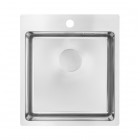 Deante Olfato zlewozmywak stalowy 45x50,5 cm satyna ZPO 010A