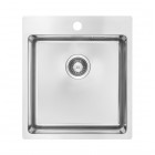 Deante Olfato zlewozmywak stalowy 45x50,5 cm satyna ZPO 010A