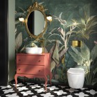 Deante przycisk spłukujący Slim do stelaży WC złoty CST Z51P