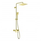 Deante Alpinia Gold zestaw wannowy ścienny złoty NAC_Z1AM
