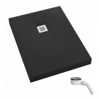 Schedpol New Horizons Black Stone brodzik prostokątny 90x120 cm 33317/C/ST-M2