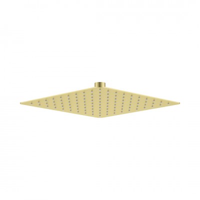 Deante Cascada deszczownica 25x25 cm kwadratowa złoto szczotkowane NAC_R02K