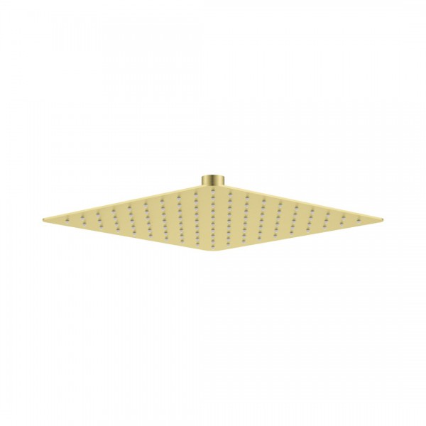 Deante Cascada deszczownica 25x25 cm kwadratowa złoto szczotkowane NAC_R02K