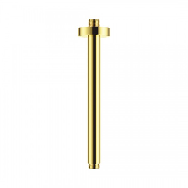 Deante Cascada Gold przyłącze sufitowe 25 cm złote NAC Z42K