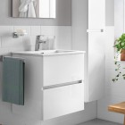 Roca Cube słupek wiszący 150 cm biały połysk A857060806