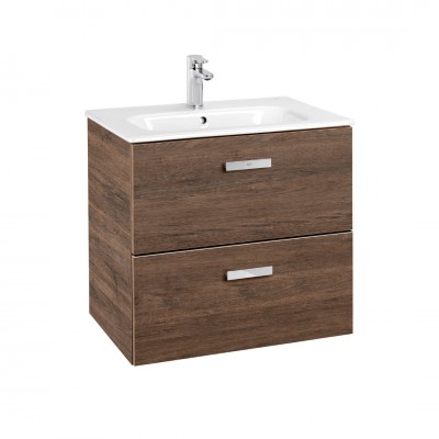 Roca Victoria Basic Unik zestaw łazienkowy 60 cm z szufladami cedr A855854423
