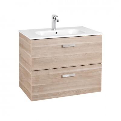 Roca Victoria Basic Unik zestaw łazienkowy 70 cm z szufladami brzoza A855853422