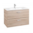 Roca Victoria Basic Unik zestaw łazienkowy 80 cm z szufladami brzoza A855852422
