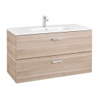 Roca Victoria Basic Unik zestaw łazienkowy 100 cm z szufladami brzoza A855851422