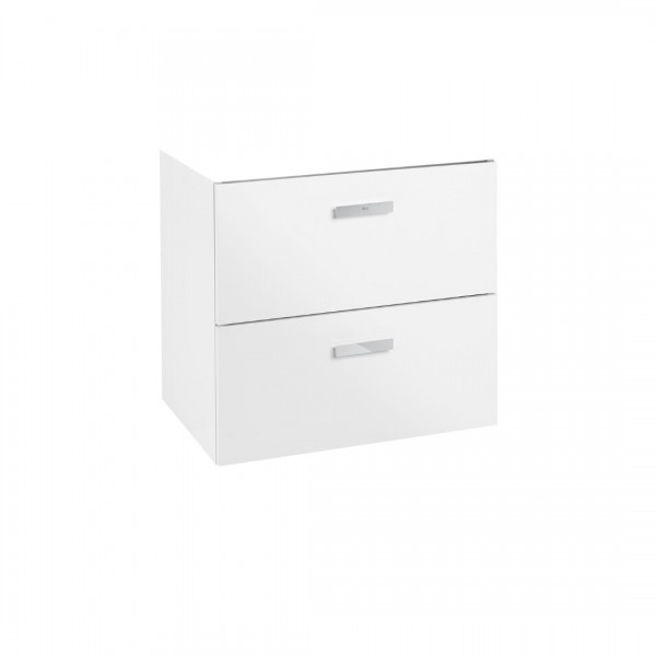Roca Victoria Basic Modular szafka łazienkowa 60 cm z szufladami biały połysk A856575806