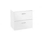 Roca Victoria Basic Modular szafka łazienkowa 60 cm z szufladami biały połysk A856575806