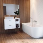 Roca Victoria Basic Modular szafka łazienkowa 60 cm z szufladami biały połysk A856575806