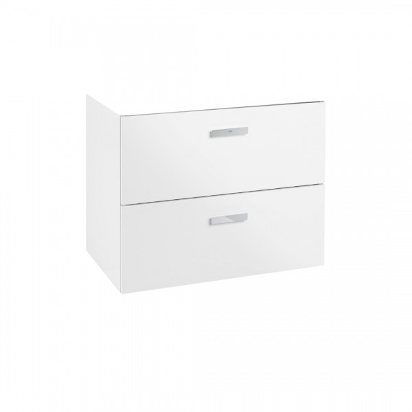 Roca Victoria Basic Modular szafka łazienkowa 70 cm z szufladami biały połysk A856682806