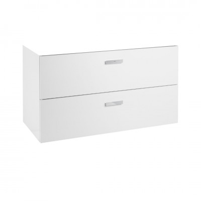 Roca Victoria Basic Modular szafka łazienkowa 100 cm z szufladami biały połysk A856681806