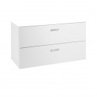 Roca Victoria Basic Modular szafka łazienkowa 100 cm z szufladami biały połysk A856681806