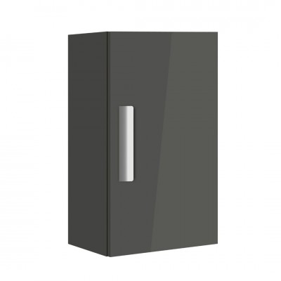 Roca Debba szafka wisząca szer. 34,5 cm szary antracyt połysk A856838153