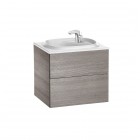 Roca Beyond Unik zestaw łazienkowy 60 cm z 2 szufladami dąb A851356402