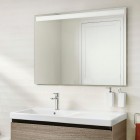 Roca Eidos lustro 100x80 cm z oświetleniem LED A812357000