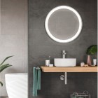 Roca Iridia lustro okrągłe 80 cm z oświetleniem LED A812337000