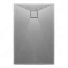 Deante Correo brodzik prostokątny 90x70 cm szary metalik KQR_S71B