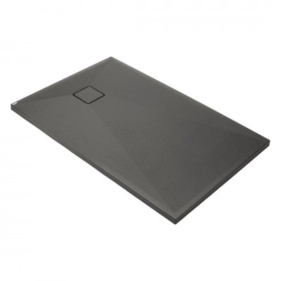 Deante Correo brodzik prostokątny 100x70 cm antracyt metalik KQR_T75B