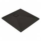 Deante Correo brodzik kwadratowy 80 cm czarny mat KQR_N42B