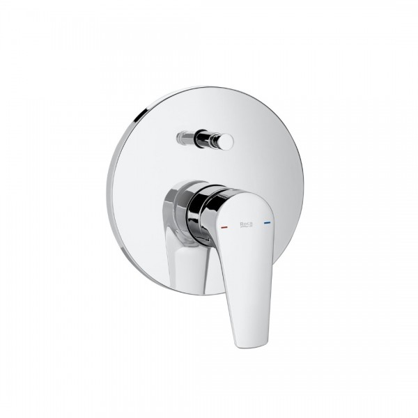 Roca Atlas bateria wannowo-prysznicowa podtynkowa chrom A5A0690C00