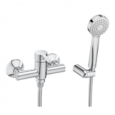 Roca Carelia bateria prysznicowa z zestawem natryskowym chrom A5A208AC0K