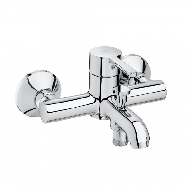 Roca Carelia bateria wannowa bez zestawu natryskowego chrom A5A028AC0K