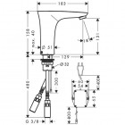 Hansgrohe Pura Vida bateria samoczynna zasilanie 230V z regulacją temperatury