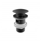 Roca korek do umywalki klik klak brushed titanium black A5054015NM