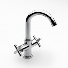 Roca Loft bateria umywalkowa z korkiem chrom A5A3043C00