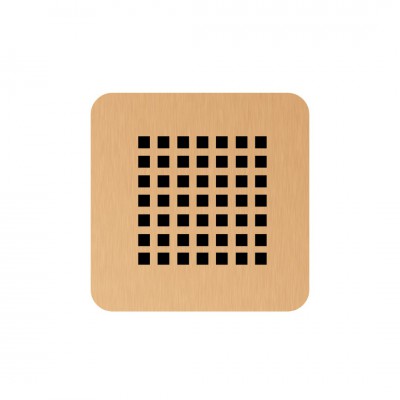 Schedpol maskownica syfonu dla brodzików miedź szczotkowana M2/M