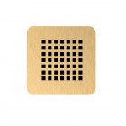 Schedpol maskownica syfonu dla brodzików złoty szczotkowany M2/ZS