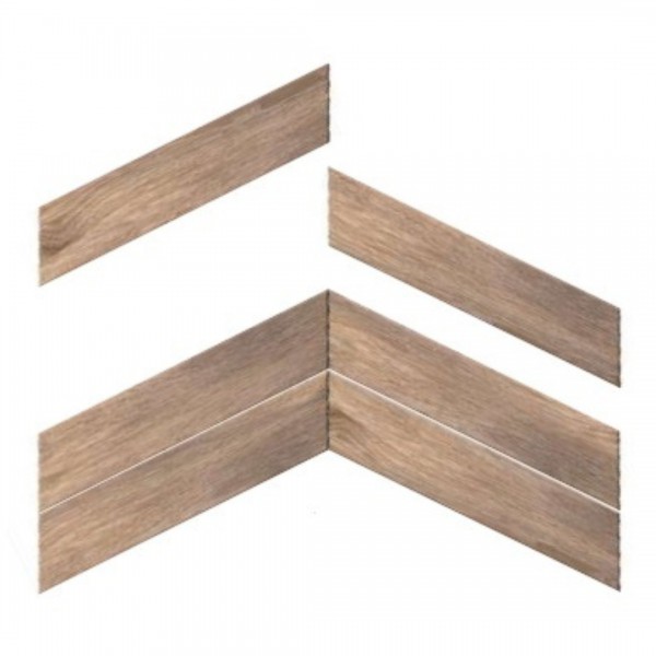 Azario Chevron Inwood Galls Roble płytka podłogowa 8x40 cm GA84L.RO