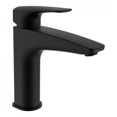 Laufen Laurin bateria umywalkowa stojąca czarny mat HF500704428000