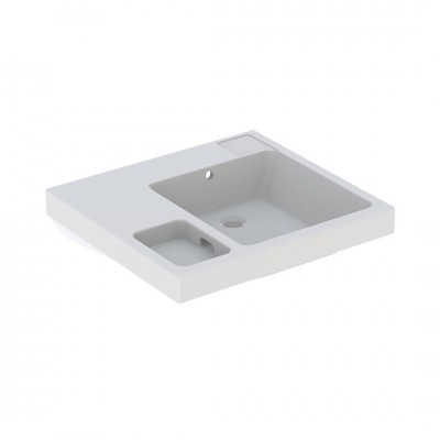 Geberit Bambini umywalka 60x55 cm wisząca bez otworu biała 162704000