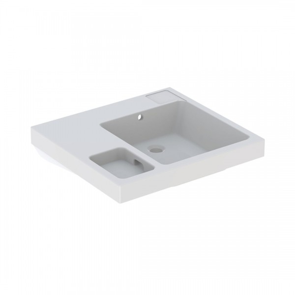 Geberit Bambini umywalka 60x55 cm wisząca bez otworu biała 162704000