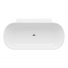 Laufen Lua wanna wolnostojąca przyścienna 170x85 cm biały połysk H2200870000001