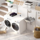 Deante Garden komora gospodarcza 50,1x34,1 cm szara ZYT 311A