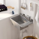 Deante Garden komora gospodarcza 50,1x34,1 cm szara ZYT 311A