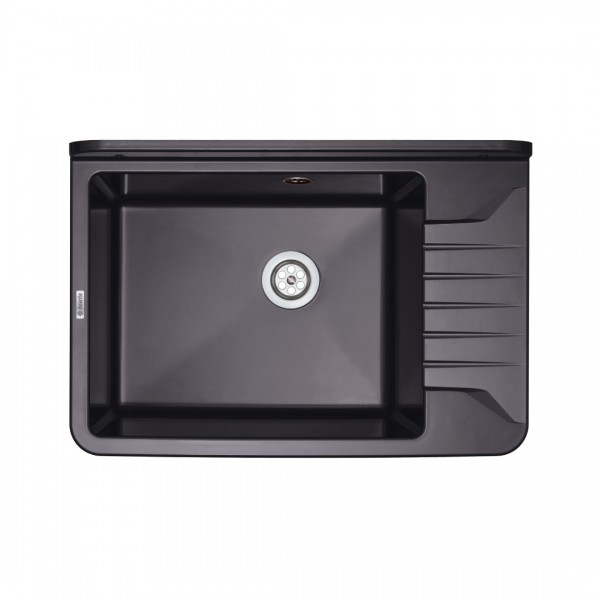 Deante Garden komora gospodarcza 50,5x35 cm grafitowa ZYT 211A