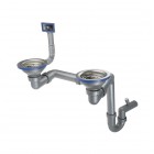 Deante syfon do zlewozmywaków stalowych ZXY 9956