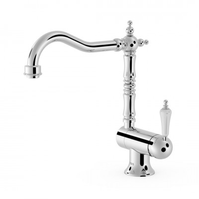 Tres Clasic bateria kuchenna stojąca podokienna chrom 24233401