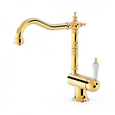 Tres Clasic bateria kuchenna stojąca podokienna złota 24233401OR