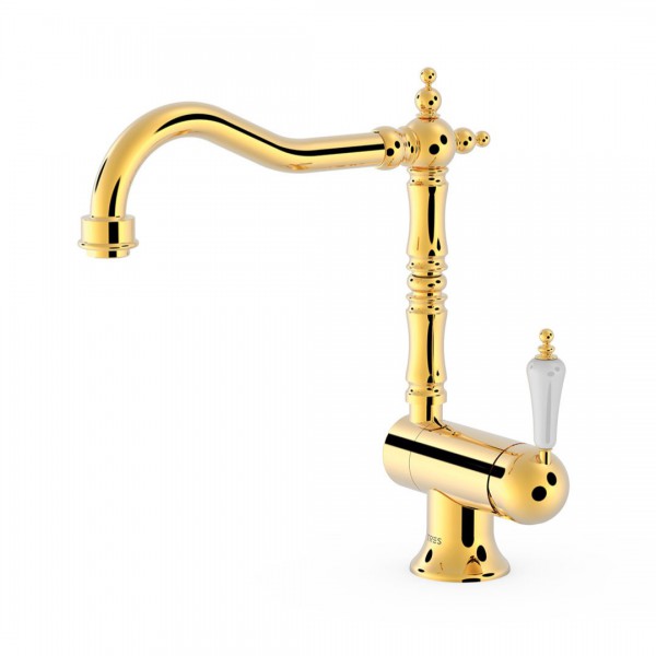 Tres Clasic bateria kuchenna stojąca podokienna złota 24233401OR