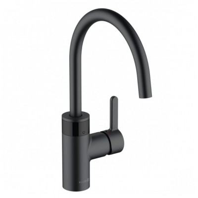 Kludi E-go bateria kuchenna elektroniczna zasilanie 230V czarny mat 422006675