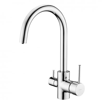 Deante Deante bateria zlewozmywakowa z podłączeniem do filtra wody chrom BCH 064M