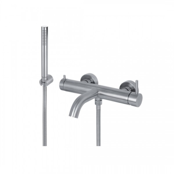 Vema Tiber Steel bateria wannowa ścienna V17086